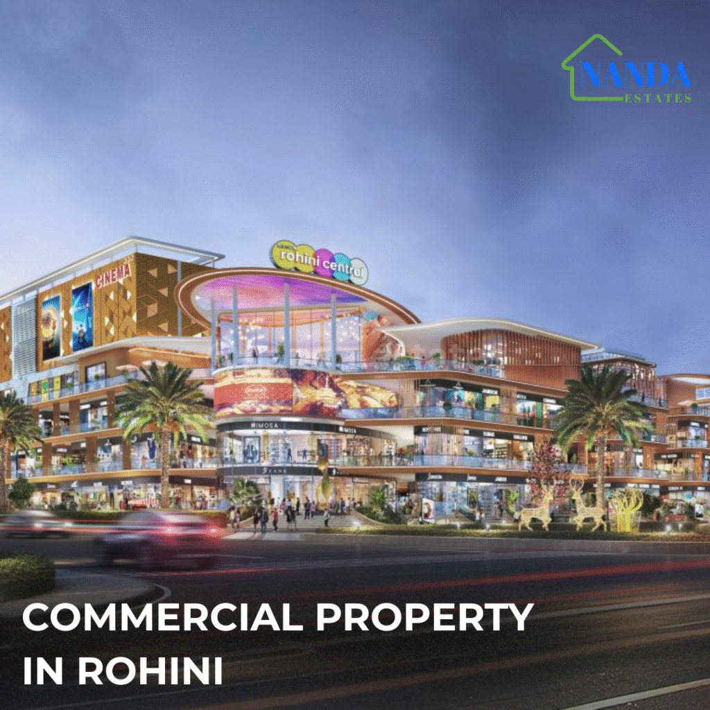 commercial property in rohini